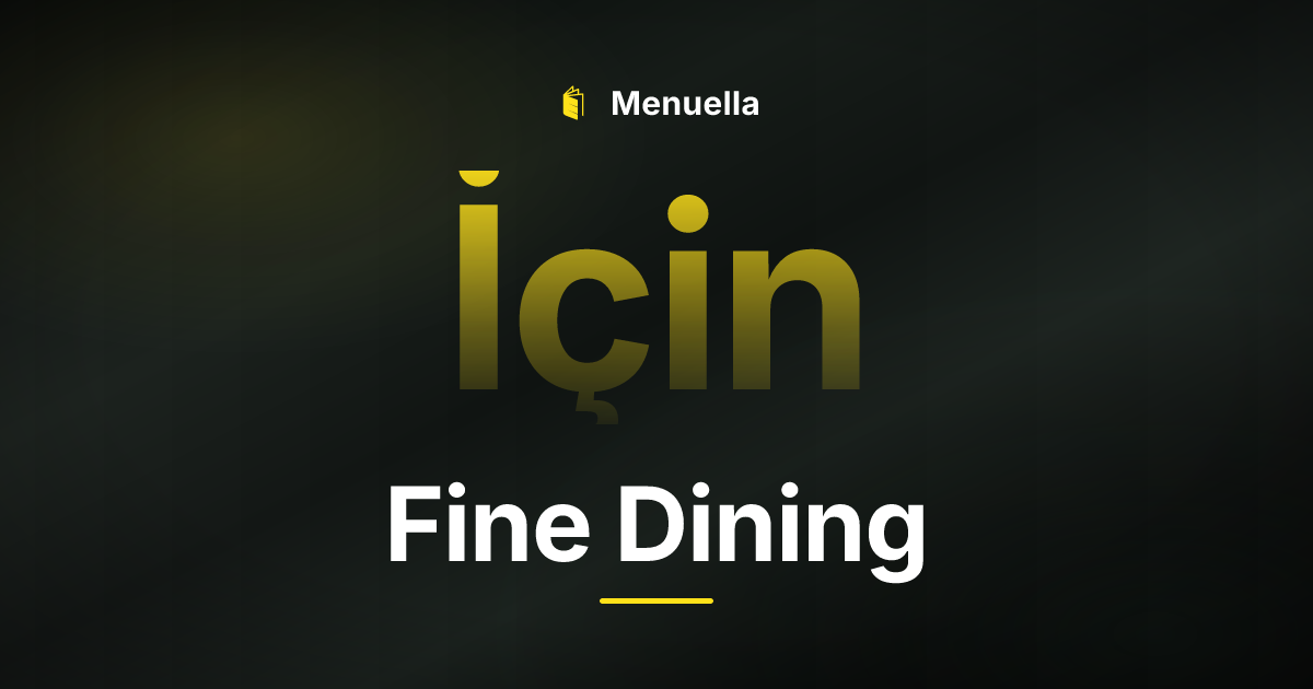 Menuella für Fine Dining