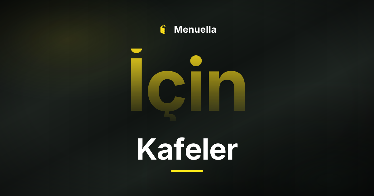 Menuella für Kafeler